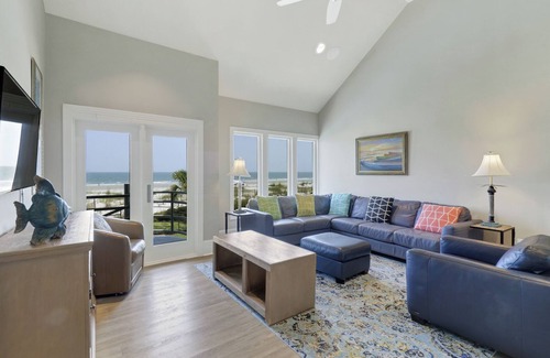 Beach Lagoon House | Oceanfront home with huge windows and a panoramic views