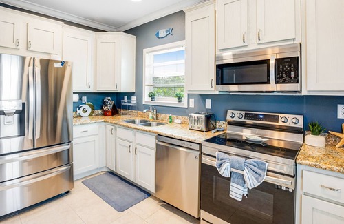 Bay Point House | Oceanfront home with 2 decks, patio, pool, kayaks, & private dock - dogs OK