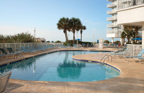 Arcadian Shores Resort | Oceanfront King Suite w/Private Balcony + Official On-Site Rental Privileges