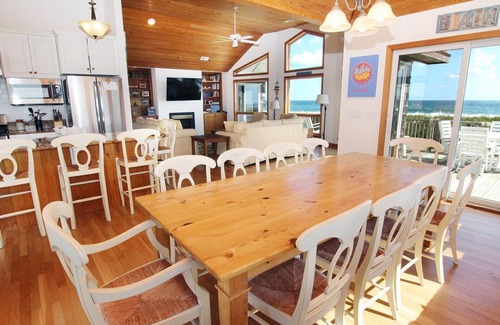 Duck House | OCEANFRONT, Private Pool, Private Beach Access, Hot Tub, SSV124, Aint Life Grand