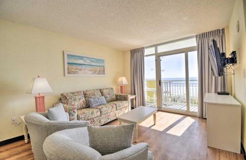 Crescent Beach Apartment | Oceanfront Resort Condo in North Myrtle Beach!