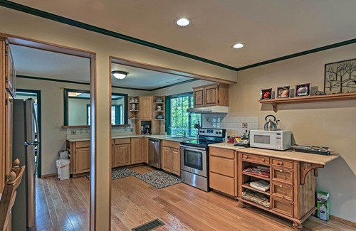 Juan de Fuca Electoral Area House | Oceanfront Retreat w/Mountain Views & Boat Dock!