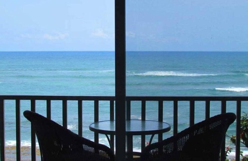 Wailua Condo | Oceanfront Studio with Panoramic Views - Kapa'a Sands 09