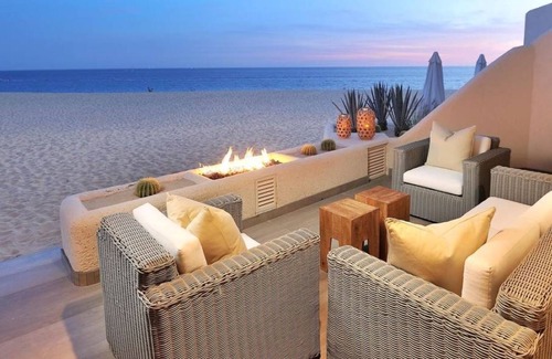 Marina Condo | Oceanfront Terrasol Condo with Patio Fireplace