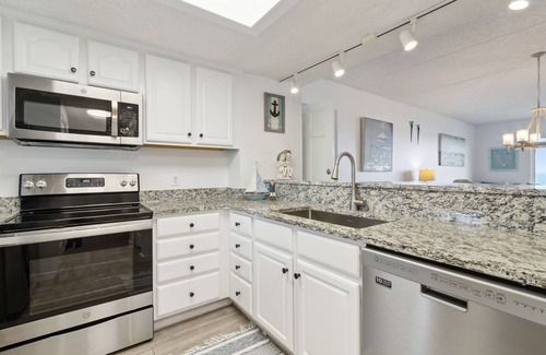 Fernandina Beach Condo | Oceanfront | Two Master Suites with Private Covered Balconies I Beach Views from Every Room
