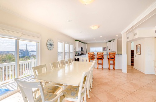 North Topsail Beach House | Oceanfront retreat with private heated pool, hot tub, elevator, & beach access