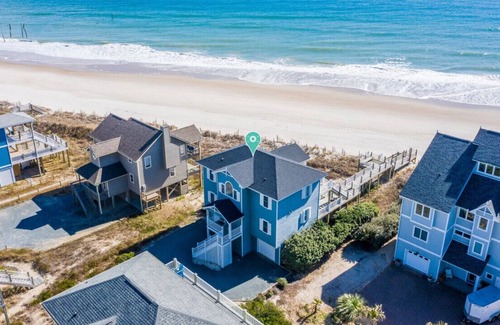 Village of Stump Sound House | Oceanfront | Community Pool | Private Beach Access