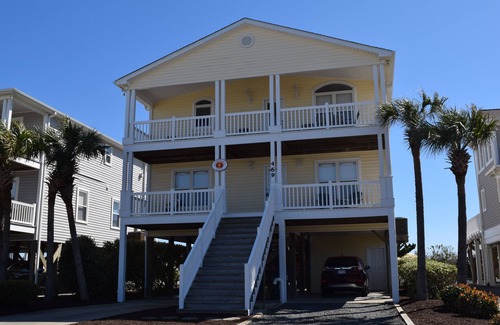 Holden Beach House | Oceanfront w/pool by pier, Great for Families. Open now for 2025!
