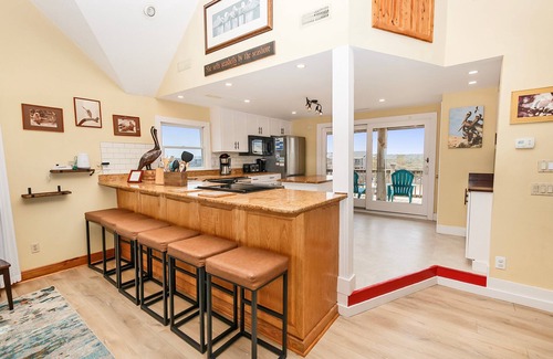 Carova Beach House | OCEANFRONT, wild horses, private pool, hot tub-4x2275, Over at Carova