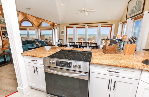 Carova Beach House | OCEANFRONT, wild horses, private pool, hot tub-4x2275, Over at Carova