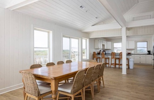 Carova Beach House | Oceanfront with Private Beach Access & Wild Horses