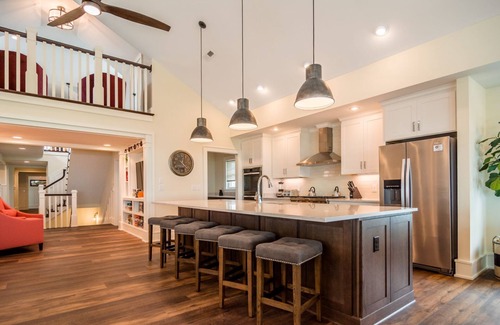 Kill Devil Hills House | Oceans 24 Oceanfront Pet Friendly Home w/FlexStay! Ocean Views, Poolside Tiki Bar, Hot Tub, and More!