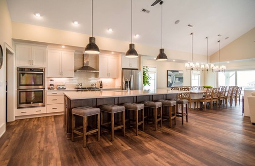 Kill Devil Hills House | Oceans 24 Oceanfront Pet Friendly Home w/FlexStay! Ocean Views, Poolside Tiki Bar, Hot Tub, and More!
