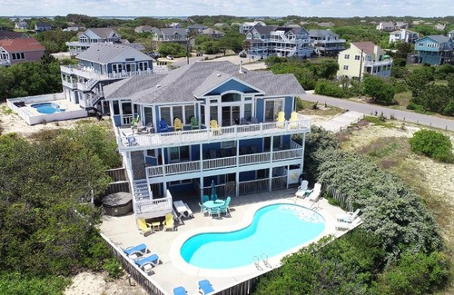 Ocean Sands House | Oceanside, 7 BRS, Private Pool, Hot Tub, Rec Room, OS1A, Corolla Horizons