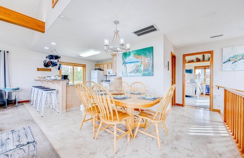 Frisco House | Oceanside Dog Friendly Home with Hot Tub, Game Room, Cargo Lift, and Wet Bar