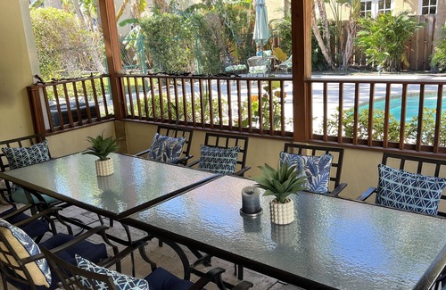 East Fort Lauderdale Villa | Oceanside Mist Apts: Heated Pool , Hot Tub & Tiki Bar!-Rockefeller Suite