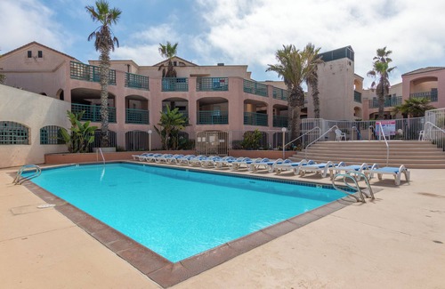 Imperial Beach Condo | Oceanview 3-bedroom Condo Steps to the water AC/WiFi/Pool/HotTub