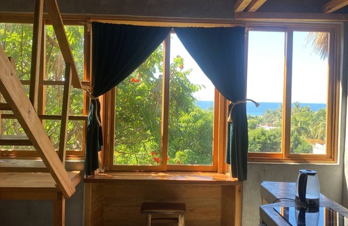 Santa Maria Cabin | Oceanview cabin with AC in Brisas de Zicatela - 2 bedrooms