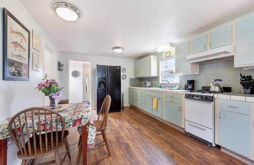 Mendocino House | Oceanview Home plus Cottage & Studio w/Free WiFi, a Gas Fireplace, & Decks