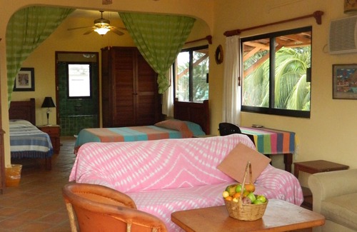 Brisas de Zicatela Hotel | Oceanview Luxury Studio Apt w/Terrace, Pool, 1min to Beach, Yoga Classes