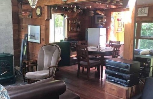 Orland Cabin | Off Grid Mountain Cabin w/skyline & kayaks