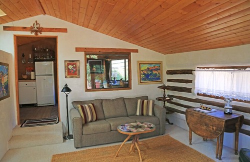 Gallina Cabin | Off Grid Wilderness Ranch Casita at Gallina Canyon Rentals
