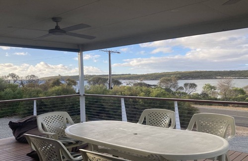 Lake Wangary House | Off The Net - Esplanade property with views of the channel