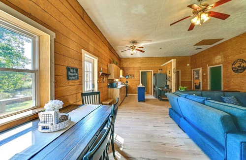 Sycamore Valley Cabin | Ohio Hunter’s Cabin w/Pond Access: Pets Welcome!