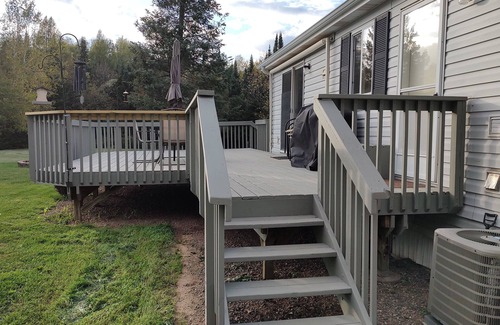 Northern Wisconsin House | "Ol Man Wavin Haven" home that has road access to UTV, ATV and snowmobile trails