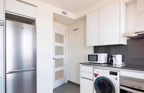 Sant Adria de Besos Apartment | Olala Port Forum 3-Bedroom Apartment with Balcony