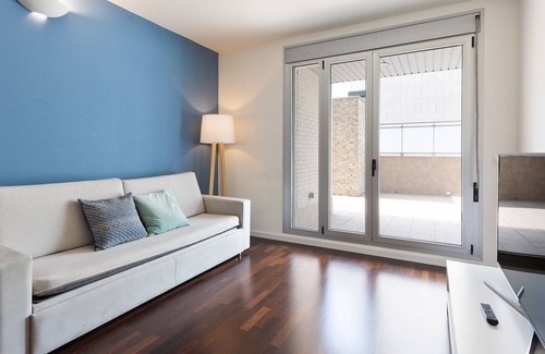 Sant Adria de Besos Apartment | Olala Port Forum Apartment 0.2 | Terrace