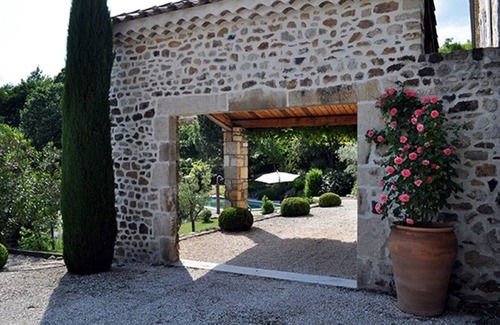 Saint-Julien-du-Serre House | Old charming converted farmhouse, beautiful views with saltwater pool.
