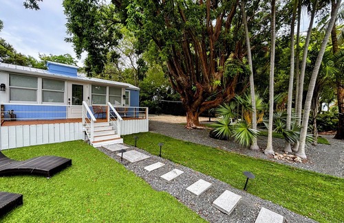 Largo Sound Village House | Old Florida charm meets tropical peace-a restored Conch House steps from the sea
