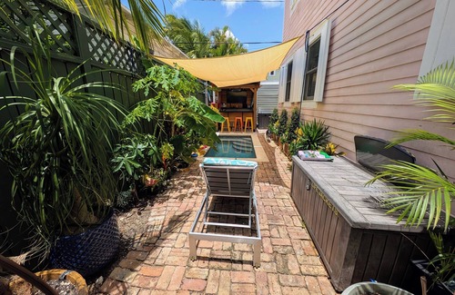 Key West Historic District House | Old Town 3/3 Home, Private Pool, Off Street Parking, Outdoor Dining, Balconies