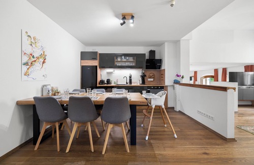 Wasserburg am Inn Apartment | Old town dream for families and cyclists with bicycle parking, centrally located