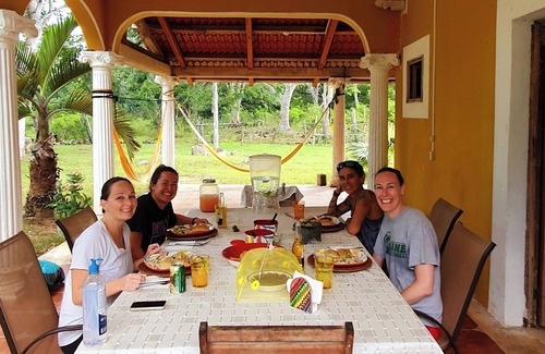 Yucatan Peninsula House | Old yucateca hacienda with private cenotes and horses included, animals allowed