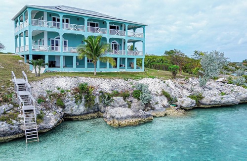 Great Exuma House | Ole Ike Bay - Luxury Villa Private Beach & Dock - 5 guests