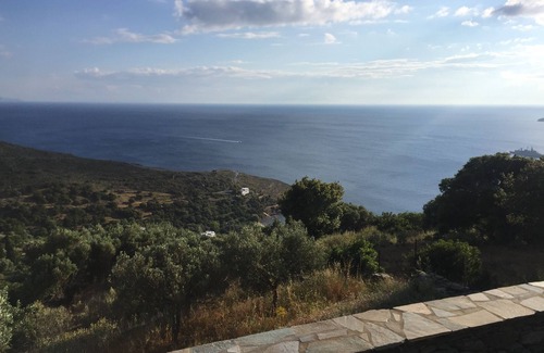 Batsi House | Olea Cottage - Breathtaking Sea Views, BBQ And Garden