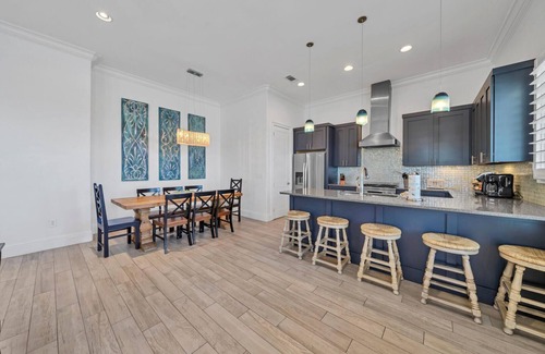 Dune Allen Beach House | On 30A, at Beach, Private Pool, Hot Tub, Fire Pit, Dock, and Bikes!