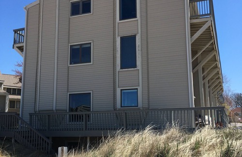 South Haven Condo | On Lake Michigan with Private Beach & Pool. Walk to Town! Every Window Lakeview!