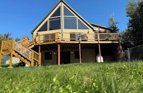East Machias House | On The Fly Inn, Full lake house with amazing private beach!