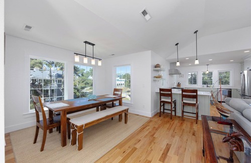 Monteray Shores House | Once Upon a Tide: Stunning Soundfront, Private Pool, Hot Tub, Private Dock