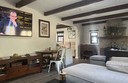 Mentone Cottage | One bedroom 100yr old stone cottage in California National Forest.