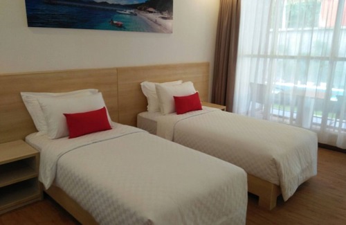 Gili Trawangan Bed & Breakfast | one bedroom at gili trawangan