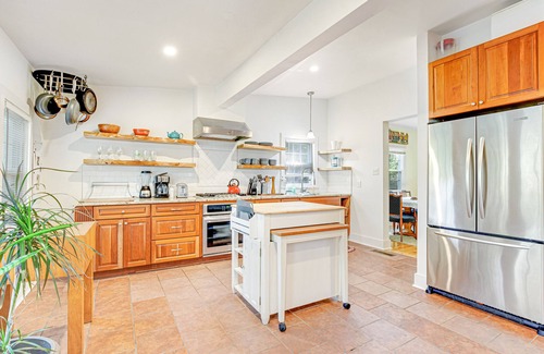 Folly Beach House | One Block to the Beach Cute Home w/Deck, Garden Patio, Central AC & WiFi