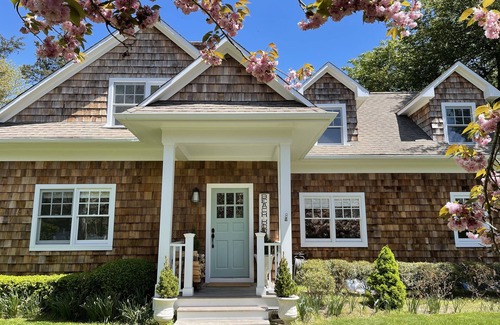 East Hampton House | One Minute to Main St. East Hampton/Private Backyard Oasis