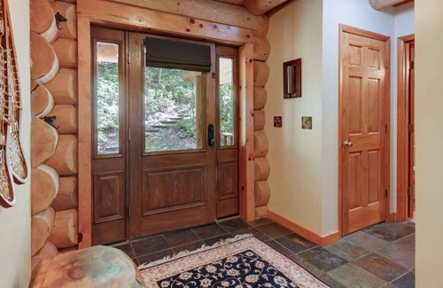 Valley Springs House | One of a Kind Log Home Tucked Away in the Woods!