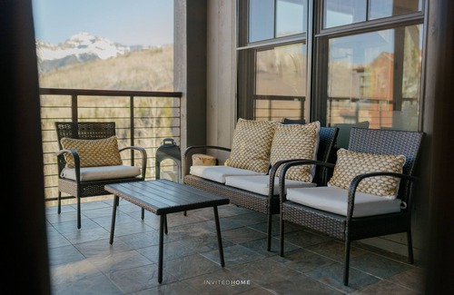Mountain Village Condo | One of a Kind Winter Condo by InvitedHome | Dial-a-Ride, Views, Modern Design