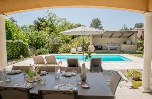 Bagnols-en-Foret House | One-storey villa with air conditioning and pool