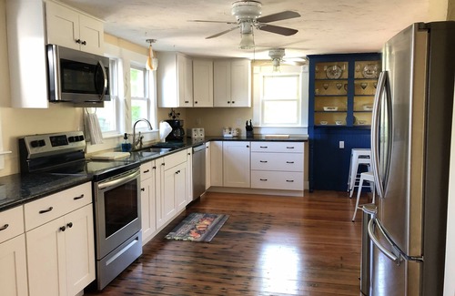 Weirs Beach House | Only 2 Minutes Walk to Boardwalk, Beach, Eats & Fun! Large Well-Appointed Home.